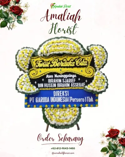 Papan Bunga Duka di Cisalada